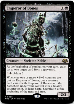 Emperor of Bones [Modern Horizons 3] MTG Magic NM/M 💀 - Image 3