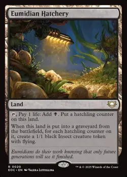 1x - Eumidian Hatchery - CMR: Edge of Eternities - NM MTG - Image 1