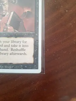 Demonic Tutor - Revised Edition MTG LP Lightly Played - Excellent - Image 4