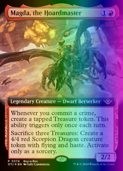 MTG Magda, the Hoardmaster (374/441) Outlaws of Thunder Junction NM FOIL - Image 1