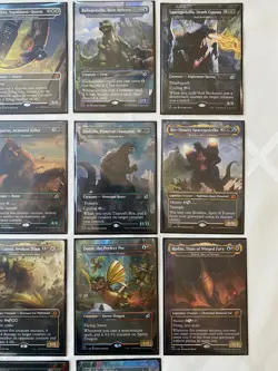 MTG Complete Set (19) Godzilla *Non-Foil* Box Toppers NM+ Dbl. Sleeved Free Ship - Image 4