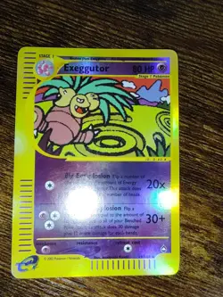 Pokemon Exeggutor 13/147 Reverse Holo Rare Aquapolis - Image 3