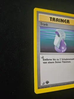 Pokemon Base Set 1st Edition German Potion (Trank) 94/102 Shadowless - Image 2