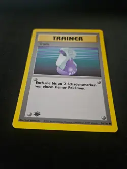 Pokemon Base Set 1st Edition German Potion (Trank) 94/102 Shadowless - Image 3