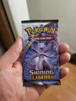 Pokemon Sun & Moon Shining Legends Booster Pack New Sealed - Image 1