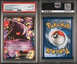 2014 Pokemon XY Gengar EX #34 Phantom Forces 34/119 GEM MINT PSA 10 - Image 3