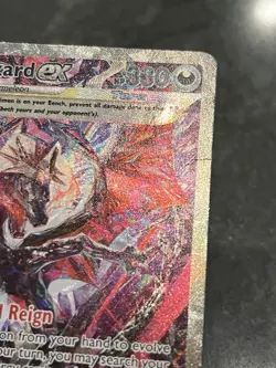 Pokemon TCG Charizard ex 234/091 Paldean Fates Special Illustration Rare DMG - Image 5