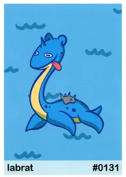 2025 Pookiemoot - Pokemon Fan Art labrat #131 - Image 1