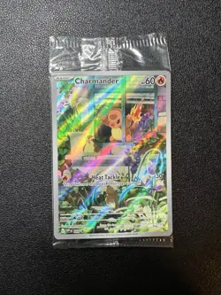 *SEALED Charmander 044 SVP EN Pokemon Obsidian Flames ETB Promo Scarlet & Violet - Image 1
