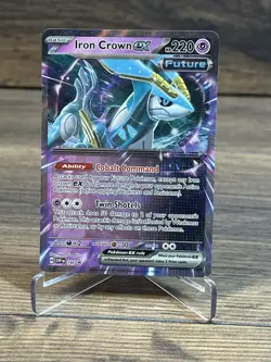 IRON CROWN EX SVP # 146 SCARLET & VIOLET POKEMON PROMO NM - Image 1