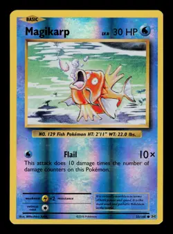 Magikarp 33/108 Rev Holo - LP - Evolutions, XY Pokemon - Image 1