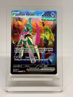 Pokemon Scarlet & Violet Paradox Rift Iron Valiant ex SIR 249/182 - Image 1
