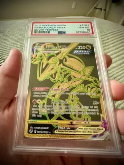 2022 Pokemon Rayquaza VMAX TG29/TG30 English Silver Tempest PSA 10 GEM MIN - Image 2
