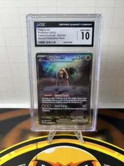 Ting-Lu ex 263/193 Paldea Evolved Special Illustration Rare CGC 10 - Image 1