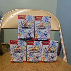 Pokemon TCG Scarlet & Violet Prismatic Evolutions Booster Bundle Factory Sealed - Image 1