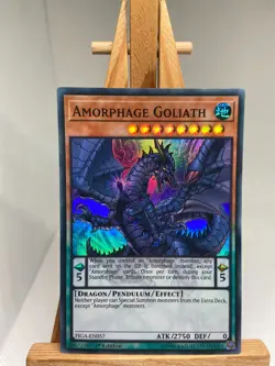 Amorphage Goliath - Super Rare 1st Edition FIGA-EN057 - NM - YuGiOh - Image 1