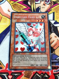 Injection Fairy Lily lod-100 1st Edition (NM+) Secret Rare Yu-Gi-Oh! - Image 1