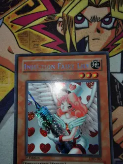 Injection Fairy Lily lod-100 1st Edition (NM+) Secret Rare Yu-Gi-Oh! - Image 2