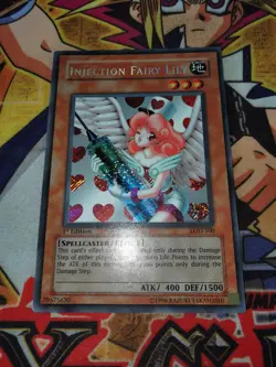 Injection Fairy Lily lod-100 1st Edition (NM+) Secret Rare Yu-Gi-Oh! - Image 3