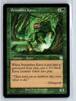 (2x) PENUMBRA KAVU - Apocalypse - MTG Magic the Gathering Card - Uncommon - Image 1