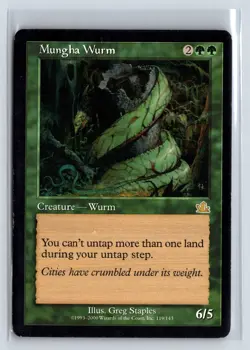 (2x) MUNGHA WURM - MTG Magic the Gathering Card - Prophecy - Rare - Image 1