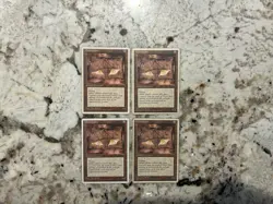 Mtg Ornithopter x4 - Magic the Gathering Ornithopter Playset Played-Hp - Image 1