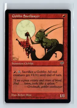 (2x) GOBLIN SOOTHSAYER - MTG Magic the Gathering Card - Mirage - Uncommon - Image 1