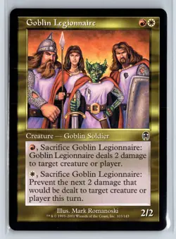 (2x) GOBLIN LEGIONNAIRE - Apocalypse - MTG Magic the Gathering Card - Common - Image 1