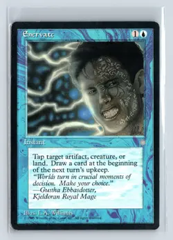 (2x) ENERVATE - MTG Magic the Gathering Card - Ice Age - Common - Image 1