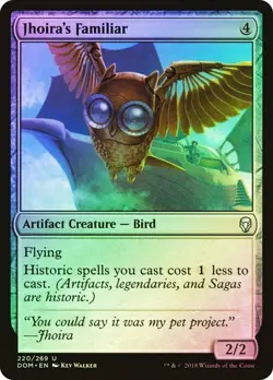 Dominaria MTG Foil Jhoira's Familiar Magic - Image 1