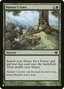 MTG - Nature's Lore - The List - Magic the Gathering - Image 1