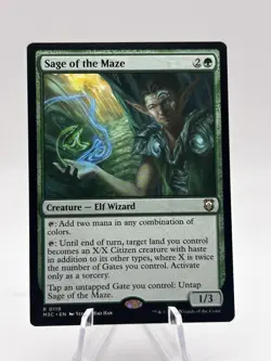 Sage of the Maze 0119 Commander: Modern Horizons 3 M3C MTG NM - Image 1
