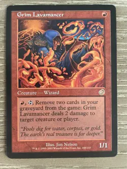 Grim Lavamancer - Torment, Rare MTG NM/LP Magic: The Gathering - Image 1
