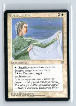 (2x) ARENSON'S AURA - MTG Magic the Gathering Card - Ice Age - Common - Image 1