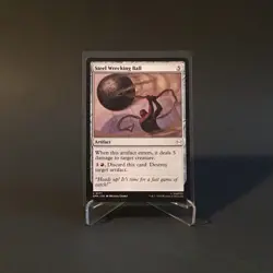 Magic: The Gathering Steel Wrecking Ball MTG Marvel's Spider-Man C 0177 - Image 1