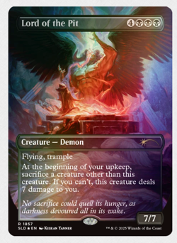 Artist Series: Kieran Yanner Foil Edition Secret Lair Presale MTG Demonic Tutor - Image 5