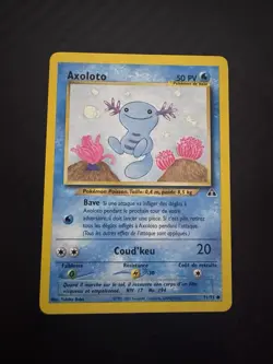 AXOLOTO COMMUNE - POKEMON 71/75 NEO REVELATION EDITION 2 FR - Image 1