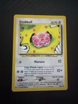 SNUBBULL COMMUNE - POKEMON 55/64 NEO REVELATION EDITION 2 FR - Image 1
