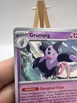 Grumpig 063/132 Non Holo Mega Evolution Uncommon Pokemon 2025 TCG Card NM - Image 4