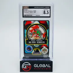 Kingler 1998 Pokemon Bandai Sealdass Part 3 #099 POP 6 CGC 8.5 - Image 1