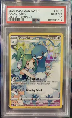 Altaria TG11 (2022) - PSA 10 - Pokemon/Silver Tempest - Image 1