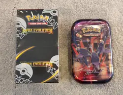 Pokemon TCG - Mega Evolution Half Booster Box x18 & Mega Heroes 54 Tin - Sealed✅ - Image 1