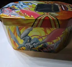 Pokemon TGC Case White Kyurem Empty Tin Only 2013 - Image 3