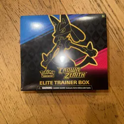 POKEMON TCG: Sword & Shield: CROWN ZENITH ELITE TRAINER BOX ETB - NEW SEALED - Image 1