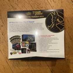 POKEMON TCG: Sword & Shield: CROWN ZENITH ELITE TRAINER BOX ETB - NEW SEALED - Image 2
