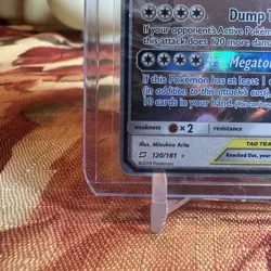 Pokemon TCG Eevee & Snorlax GX 120/181 Sun and Moon Team Up Tag Team Card NM OC - Image 5