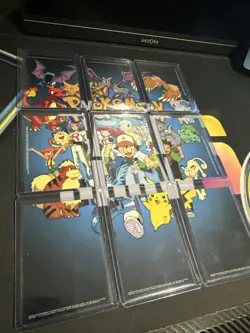 1999 Pokemon TV Animation Series 1 Complete 9 Card Puzzle Set NM-EX - Image 1