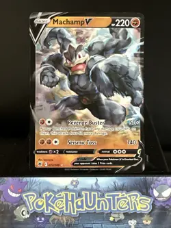 Pokemon Card Machamp V 072/189 Astral Radiance Holo Ultra Rare NM - Image 1