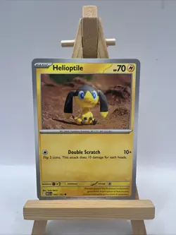Helioptile 052/132 Non Holo Mega Evolution Common Pokemon 2025 TCG Card NM - Image 1