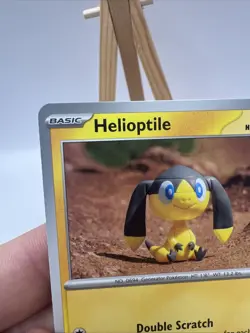 Helioptile 052/132 Non Holo Mega Evolution Common Pokemon 2025 TCG Card NM - Image 4